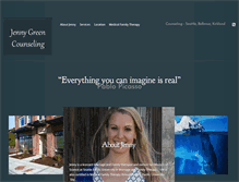 Tablet Screenshot of jennygreencounseling.com